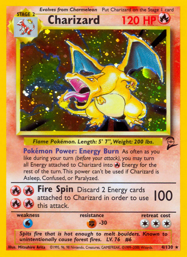 Charizard card art