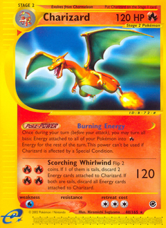 Charizard card art
