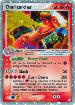 Charizard ex card art