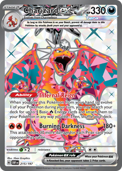 Charizard ex card art