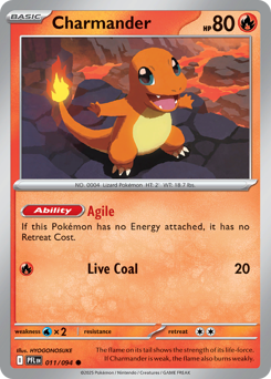 Charmander card art