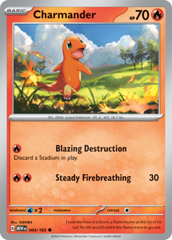 Charmander card art