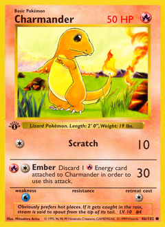 Charmander card art