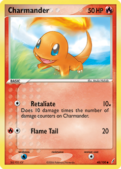 Charmander card art