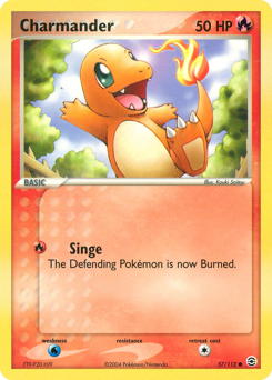 Charmander card art