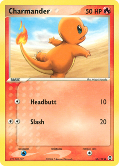 Charmander card art