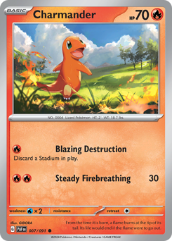 Charmander card art