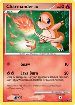 Charmander card art