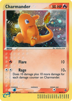 Charmander card art