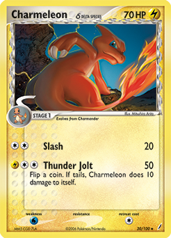 Charmeleon δ card art