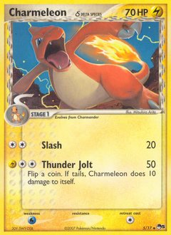 Charmeleon δ card art