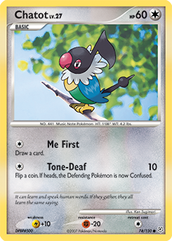Chatot card art