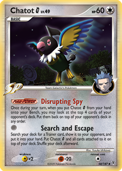 Chatot G card art