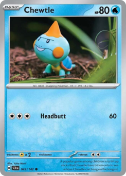 Chewtle card art