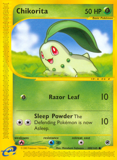 Chikorita card art