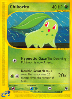 Chikorita card art