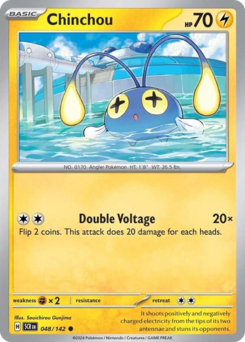Chinchou card art