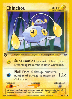 Chinchou card art