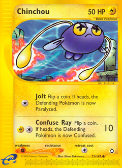 Chinchou card art