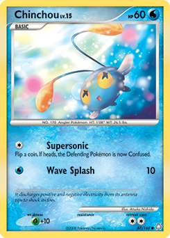 Chinchou card art