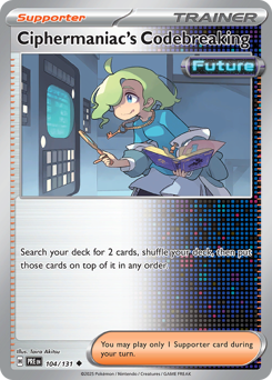 Ciphermaniac's Codebreaking card art