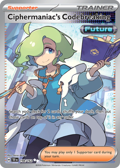 Ciphermaniac's Codebreaking card art