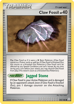 Claw Fossil card art