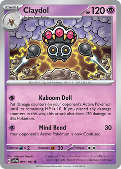 Claydol card art