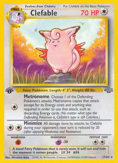 Clefable card art