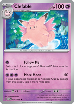 Clefable card art