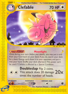 Clefable card art