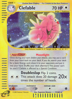 Clefable card art