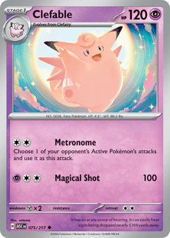 Clefable card art
