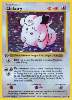 Clefairy card art