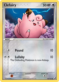 Clefairy card art