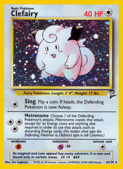 Clefairy card art