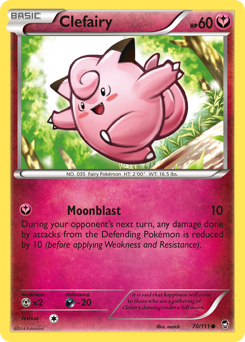Clefairy card art