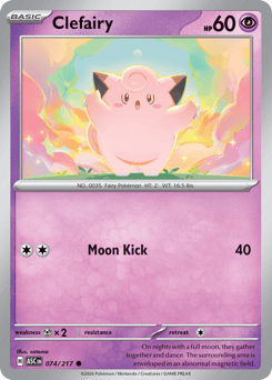 Clefairy card art