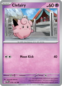 Clefairy card art