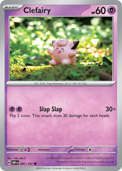 Clefairy card art
