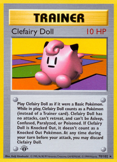 Clefairy Doll card art