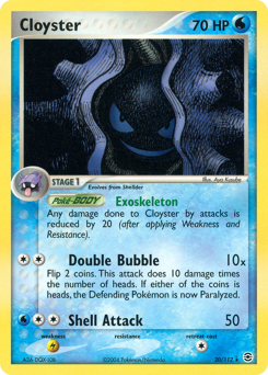 Cloyster card art