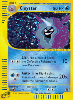 Cloyster card art