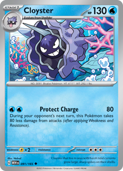 Cloyster card art
