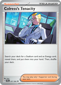 Colress's Tenacity card art