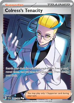 Colress's Tenacity card art