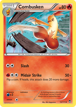 Combusken card art