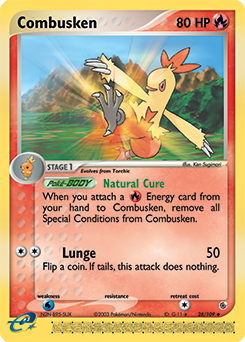 Combusken card art