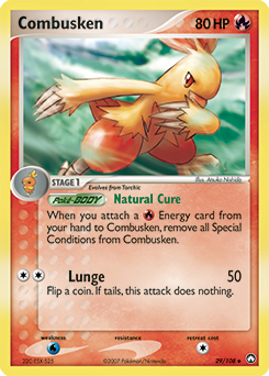 Combusken card art