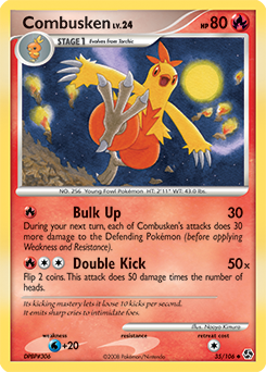 Combusken card art